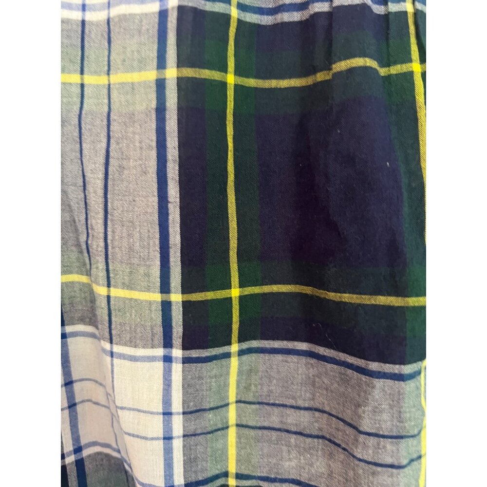 J.Crew Tartan Plaid Long Sleeve Pullover Long Sleeve Blouse Size 4 - Picture 4 of 8